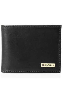 [散子格!] Tommy Hilfiger Men's Leather Coin Wallet 